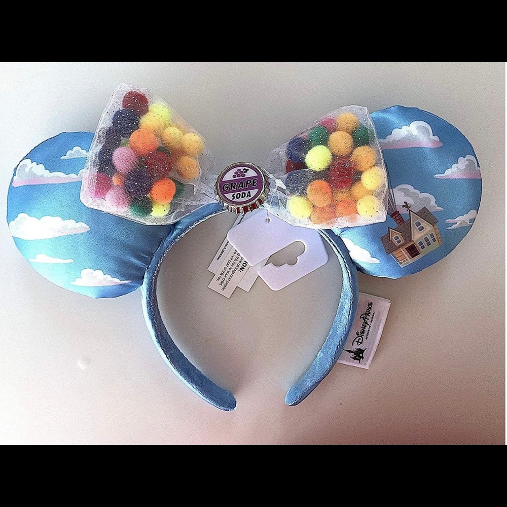 Disney Parks Up Mickey Minnie Mouse Ears Headband - Picture 4 of 5